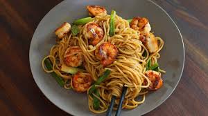 Japanese Wasabi Shrimp Spaghetti Recipe Video Seonkyoung Longest Recipe Shrimp Spaghetti Grilled Chicken Salad Recipe Spaghetti Recipes