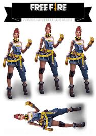 E por isso tem sido um dos temas mais encolhidos para festa de aniversario. Personalizados Free Fire Personagem Shani