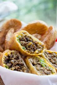 Philly cheese steak sloppy joes. Philly Cheesesteak Egg Rolls Dinner Then Dessert