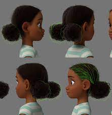 Grooming Afro Textured Hair In 3d The Maya Blog Area By Autodesk Afro Hair Girl Afro Textured Hair Textured Hair