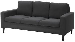 سعر ومواصفات كنبة 3 مقاعد knisa رمادي من ikea فى السعودية ياقوطة