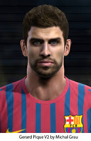 Schau dir angebote von pes bei ebay an. Pes 2012 Gerard Pique Face V2 By Michalgrau