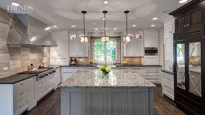 large transitional kitchen design has