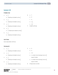 Eureka math homework time grade 4 module 3 lesson 13. Module 5 Answer Key