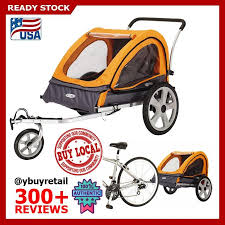 Kids can travel in comfort and style with the instep quick n ez double bicycle trailer. Ready Instep Usa Quick N Ez Double Tow Behind Bike Trailer For Toddlers Kids Converts To Stroller Jogger 2 In 1 Canopy Universal Bicycle Coupler Folding Frame Bicycles Pmds Parts Accessories On Carousell