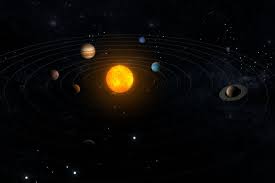 3d Model Render Solar System On Behance Solar System 3d Solar System Solar