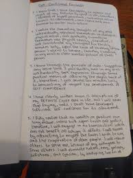 Which is to help you become aware of your own consciousness, your true self. After Thinking For A While Decided To Use The Self Confidence Formula From Think And Grow Rich For The First Page Of My Journal As It Has Helped Me A Lot Past Few
