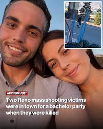 Two of the victims gunned down in a mass shooting at a Nevada Casino were  in town to celebrate a bachelor party — and were shot in the back by a  gunman