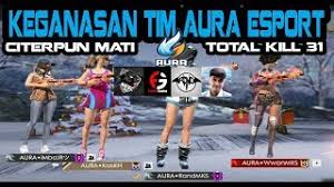 Ini dia player baru aura esports | poco x aura. Beginilah Keganasan Tim Aura Esport Citerpun Mati Total Kill 31 Garena Free Fire Gatagames
