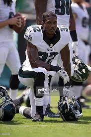 Eric Rowe Of The Philadelphia Eagles Takes A Knee Prior To The Game Philadelphia Eagles Calvin Johnson Taking A Knee