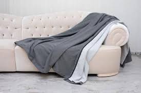 Merino wool houndstooth blanket in aqua blue and beige. Top 15 Best Luxury Throws And Blankets In 2021 Complete Guide