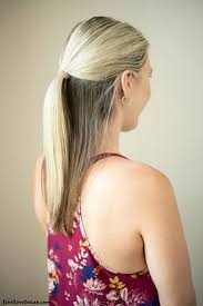 Secure your braids with an elastic to create a ponytail. Fast Easy Half Up Half Down Hairstyle Tutorial