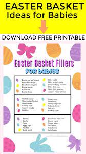 Baby S First Easter Basket Filler Ideas Mommy S Bundle Baby S First Easter Basket Girls Easter Basket Easter Basket Fillers