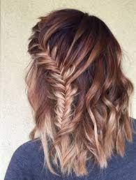 See more ideas about fish tail braid, hair styles, braided hairstyles. 6 Looks All Girls With Medium Length Hair Should Try Her Campus Hair Styles Long Hair Styles Medium Length Hair Styles