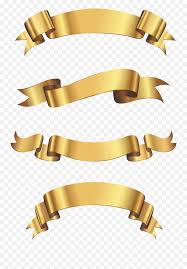 Wear a banner as a cape to make your minecraft player more unique, or use a banner as a flag! Golden Banner Set Png Clipart Gold Certificate Ribbon Png Gold Banner Png Free Transparent Png Images Pngaaa Com