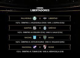 Boca fue el último en sumarse al pelotón. Arbitros Para Los Cuartos De Final Vuelta Conmebol