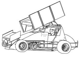 Click on the coloring page to open in a new window and print. Electronics Cars Fashion Collectibles More Ebay Cars Coloring Pages Sprint Cars Automotive Artwork
