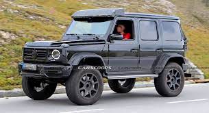 Mercedes benz g class 2021. 2021 Mercedes Amg G Class 4x4 Spied Undisguised Looks Every Bit As Wild As The Original Carscoops