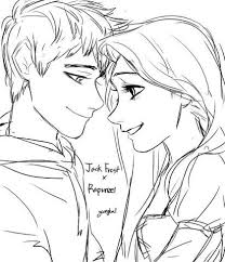 If you loved to color as a young youngster, or you desire an interesting leisure activity that finishes in a job of art, why don't you attempt out creating your very own artwork dependent on the thorough design publications and posters drawn by musicians. Kiss Elsa And Jack Frost Coloring Pages Coloring Pages Ideas