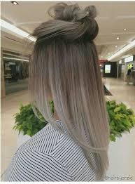 Ash balayage blonde hair highlights hairstyles ombre silver gray shades grey short trend brown colour medium light colors dye platinum. Pin By M Z On Par Ombre Hair Color Hair Styles Ombre Hair