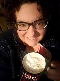 Coffee & snow flurries this morning.