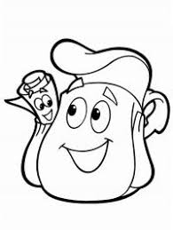 Dora with pumpkins on halloween. Dora The Explorer Color Pages Free Coloring Pages For You And Old