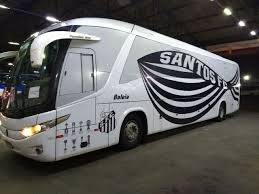 Santos futebol clube запись закреплена. Onibus Santos Futebol Clube Cromatica Comunicacao Visual