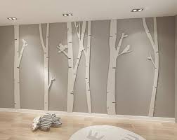 Birch Tree Wall Decal Canada Large Tree Nature Vinyl Wall Tree Decal Nursery Wall Decals Vinyl Wall Stickers Tree Wall Decal With Cute Birds K003 In 2020 With Images