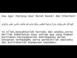 Insha allah, kepadanya kita meminta. Doa Agar Panjang Umur Murah Rezeki Dan Diberkati By Idris Shamsuddin With Music Youtube