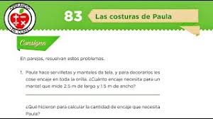 La política de rusia tiene lugar en el marco de la república semipresidencial federal de rusia. Desafio 83 Las Costuras De Paula 4to De Primaria Youtube