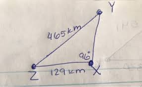 A degree, a degree of arc or arcdegree is a measurement of plane angle, on behalf. Solved A Ship Is Located At Point X Represented In The Fi Chegg Com