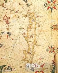 Cartography 17th Century Nautical Chart Of Aegean Sea The