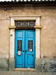You may even have an addiction to. Blue Door In Nicosia Cyprus Painted Front Doors Front Door Colors Front Door Design
