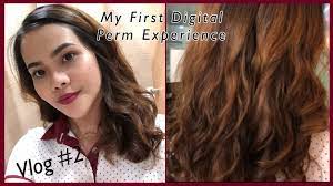 Digital perm is normally suitable for medium to long hair. My Dream Hair First Digital Perm Experience T J Salon Philippines Vlog 2 Ana Pamela Guadana Youtube
