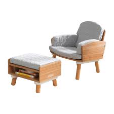 There is absolutely nothing worse than a seat that causes backache and the resultant fatigue, it's just simply bad for your health. Mid Century Kid Reading Chair And Ottoman Kidkraft Kids Seating Maisonette