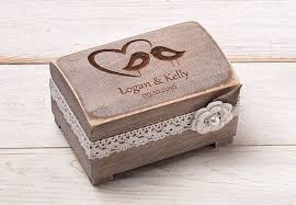 Ringkastchen Trauring Box Rustikale Hochzeit Ringkissen Personalisierte Hochzeit Ring Halter Ringkissen Ring Kasten Liebesvogel Ring Box Wedding Rustic Personalized Wedding Ring Holder Wedding Ring Box