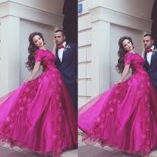 Check spelling or type a new query. 3d Flowers Prom Dresses Hot Pink Prom Dresses Short Sleeve Prom Dresses Elegant Prom Dresses A L On Luulla