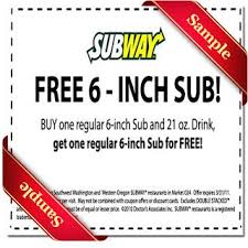 Subway Printable Coupon May 2020 Printable Coupons Coupons Free Printable Coupons