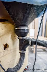 The reason for this is the amount of space required on either side of the saw to accommodate the stock that will. Miter Saw Dust Collection A Simple Mobile Solution The Created Home
