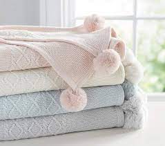 monique lhuillier cable knit pom pom baby blanket pom pom baby pom pom baby blanket baby blanket