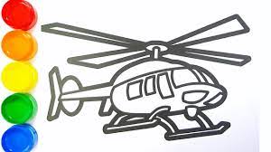Dalam bahasa inggris helikopter ini diadaptasi dari bahasa perancis hélicoptère, diciptakan oleh gustave ponton d'amécourt pada tahun 1861, yang berasal dari yunani helix (ἕλιξ). Cara Menggambar Dan Mewarnai Helikopter Youtube