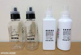 100均セリアの新商品アイテム一覧 実際に購入した感想 写真をブログでレポート 洗剤 収納 セリア ボトル ボトル