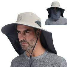 Sponsored Ebay Outdoor Fishing Hat With Face Mask Ear Neck Flap Cover Wide Brim Sun Hat New Wide Brim Sun Hat Sun Hats Fishing Hat