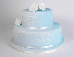 Which is the best color for a wedding cake? Light Blue And Silver Wedding Cakes Weddingbackground Club Silver Wedding Cake Wedding Cake Pictures Lace Wedding Cake