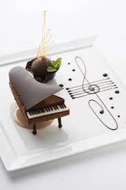 chocolate dessert piano fancy edibles com fancy desserts chocolate desserts food plating