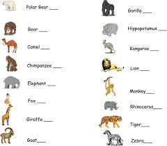 Abcteach Printable Worksheet Zoo Field Trip Checklist Kids Zoo Zoo Animals Zoo Animals List