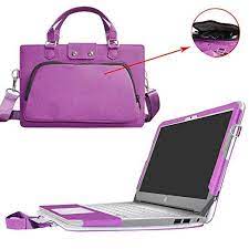 Hp Chromebook 14 Case 2 In 1 Accurately Designed Protective Pu Leather Cover Portable Carrying Bag For 14 Hp Chromebo Hp Chromebook Leather Cover Chromebook