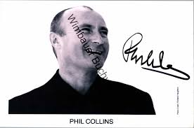 Wondeful photograph Phil Collins Autograph pre-print von Collins, Phil ::  Fotografie