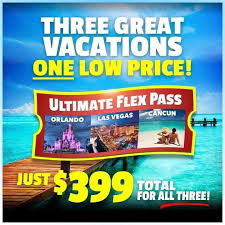 Three Great Vacations One Low Price Cheap Vacation Packages Cheap Vacation Vacation Packages
