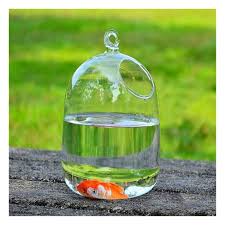 Hot Hydroponic Wall Hanging Bubble Aquarium Glass Vase Fish Tank Plant Home Decor Hanging Glass Vase Glass Fish Bowl Hanging Garden